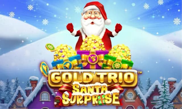 Gold Trio: Santa Surprise™
